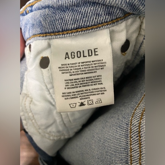 Agolde Riley Crop Jeans - Picture 4 of 11